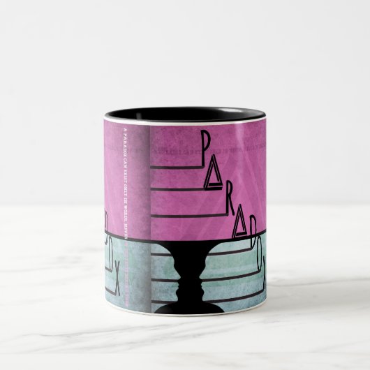 Paradox Zweifarbige Tasse (Mittel)