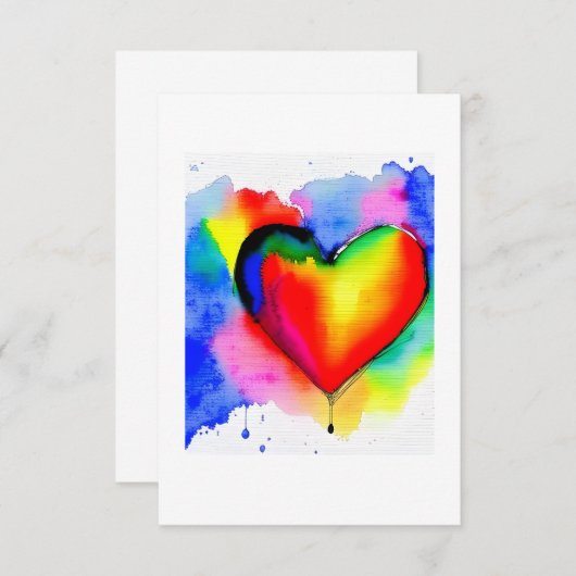 Paradoxe Dankbarkeit Dankeskarte (Vorne/Hinten)