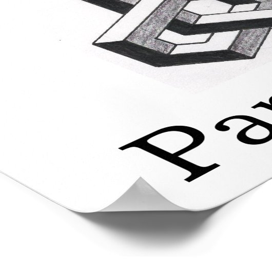 ParadoxLife-Poster Poster (Ecke)