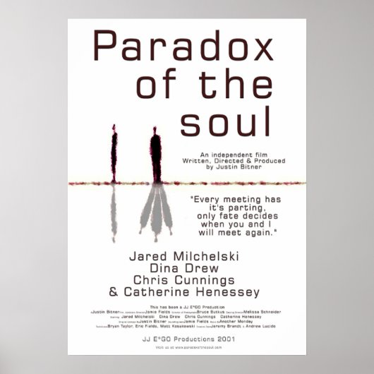 Paradoxon des Soul Poster + (Vorne)