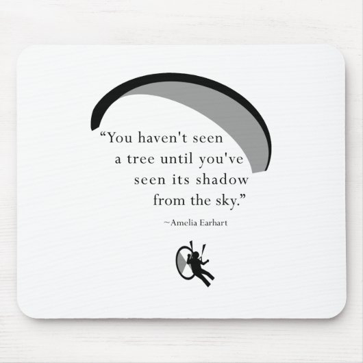 paraEarhart Mousepad (Vorne)