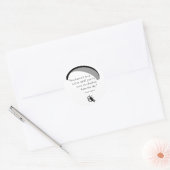 paraEarhart Runder Aufkleber (Umschlag)