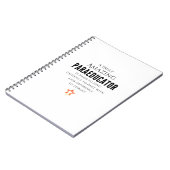 Paraeducator Notizblock (Linke Seite)