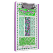 Parageiendschungel im Jugendstil, tropisch Klemmbrett (Rechts)