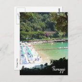 Paraggi Beach italy Postkarte (Vorne/Hinten)