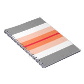 Paragirl-Pride-Flagge Notizblock (Rechte Seite)