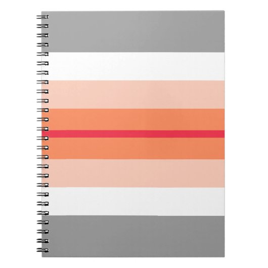 Paragirl-Pride-Flagge Notizblock (Vorderseite)