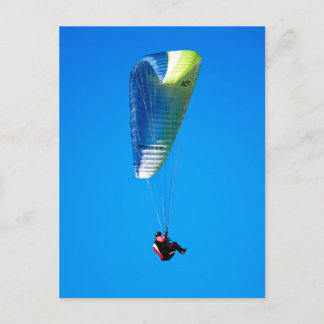 Paragleiter Postkarte