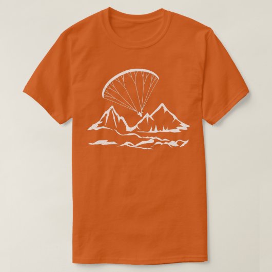 Paraglider Bergparagliding Lover 1 T-Shirt (Design vorne)