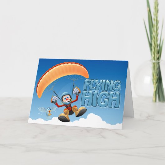 Paraglider Card Karte (Vorderseite)