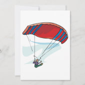 Paraglider Einladung (Vorderseite)