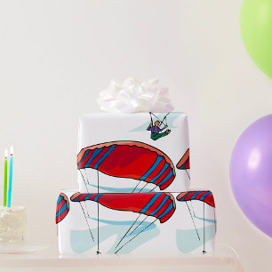 Paraglider Geschenkpapier