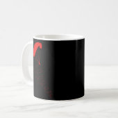 Paraglider in einem thermischen Gleitschirm Kaffeetasse (Vorderseite Links)