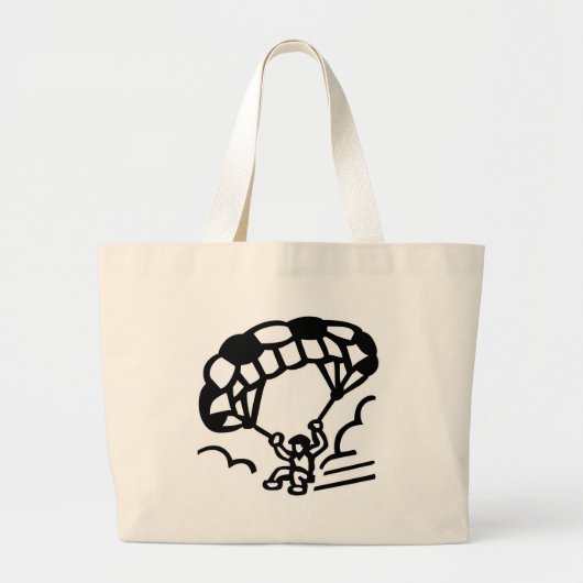 Paraglider Jumbo Stoffbeutel (Vorne)