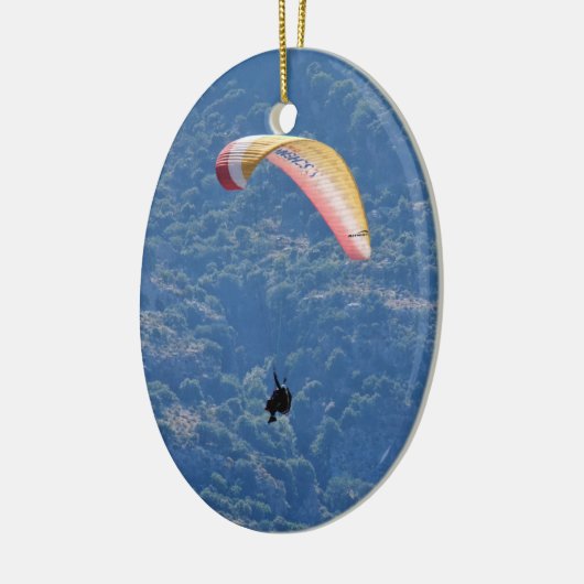 Paraglider Keramik Ornament (Links)