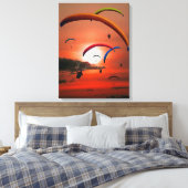 Paraglider Leinwanddruck (Insitu (Schlafzimmer))