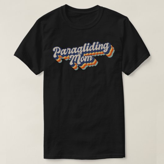 Paraglider Mama Paraglider Sky Adventure H T-Shirt (Design vorne)