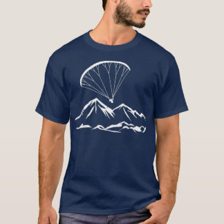 Paraglider Mountain Parachute Paragliding Lover T-Shirt
