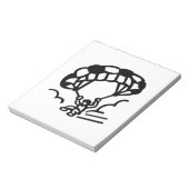 Paraglider Notizblock (Rotiert)
