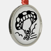 Paraglider Ornament Aus Metall (Rechts)