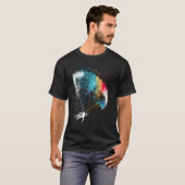 Paraglider paragliding  paragliding paraglider fly T-Shirt (Vorne ganz)