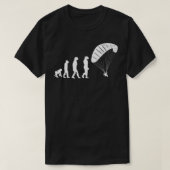 Paraglider Paramotors Evolution Gift T-Shirt (Design vorne)