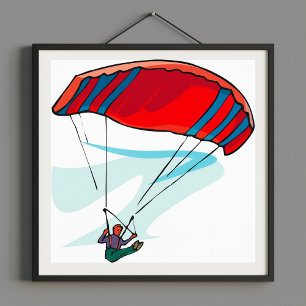 Paraglider Poster