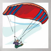 Paraglider Poster (Vorne)