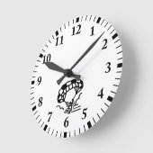 Paraglider Runde Wanduhr (Winkel)