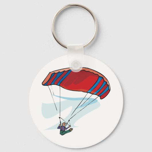 Paraglider Schlüsselanhänger (Vorderseite)