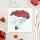 Paraglider Serviette (Beispiel)