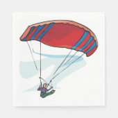 Paraglider Serviette (Vorderseite)