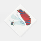 Paraglider Serviette (Ecke)
