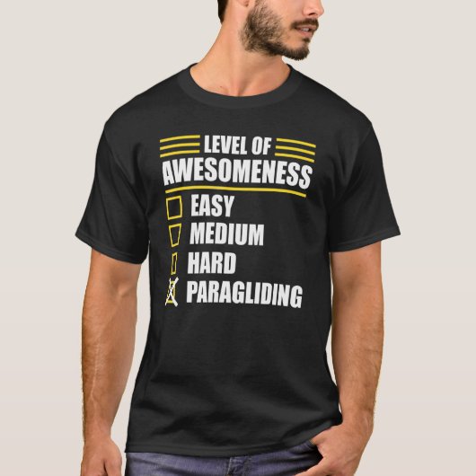 Paraglider T-Shirt (Vorderseite)