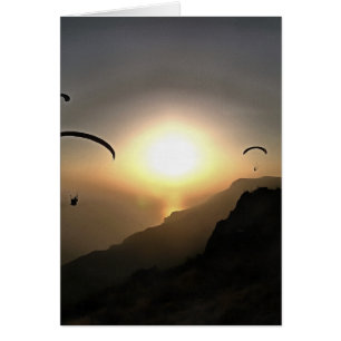 Paragliders Wanderlust Extreme Sports Art
