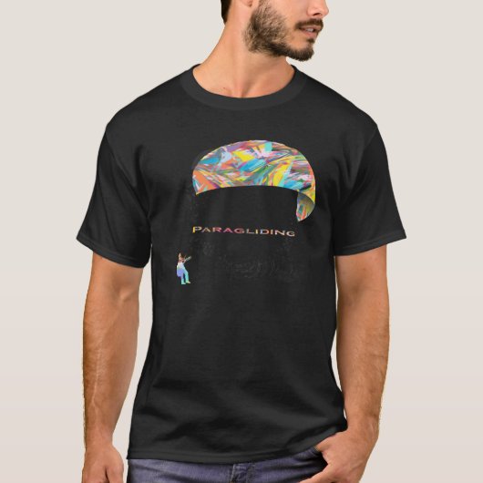 PARAGLIDING COLOR T-Shirt (Vorderseite)