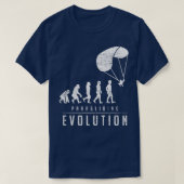 Paragliding-Evolution T-Shirt (Design vorne)