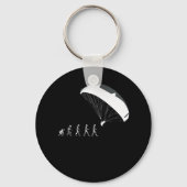 Paragliding Fallschirmfallschirme Höhenflüge Evolu Schlüsselanhänger (Vorderseite)