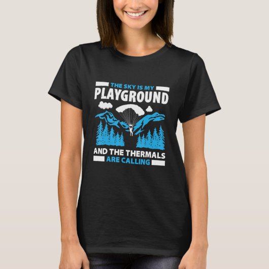 Paragliding For Paraglider Paragliding Enthusiast  T-Shirt (Vorderseite)