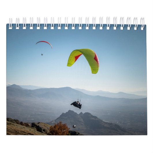 Paragliding-Foto Kalender (Titelbild)