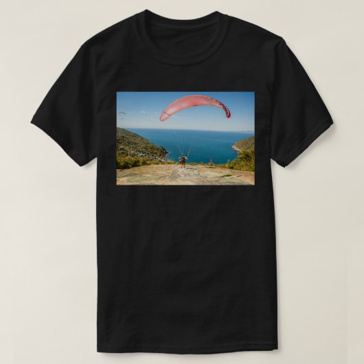 Paragliding in Mexiko T-Shirt (Design vorne)