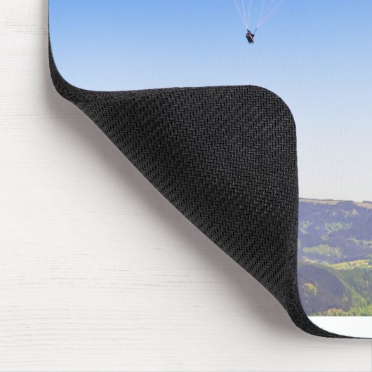 Paragliding in the Black Forest Mousepad (Ecke)