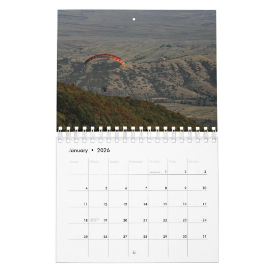 Paragliding Kalender (Jan 2026)