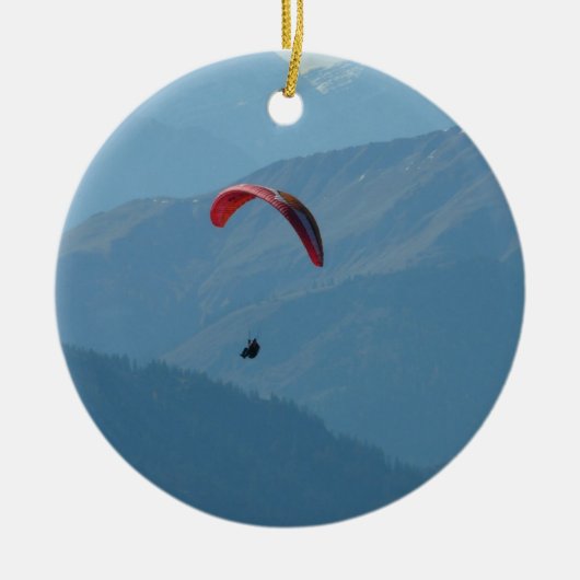 Paragliding Keramikornament (Vorne)