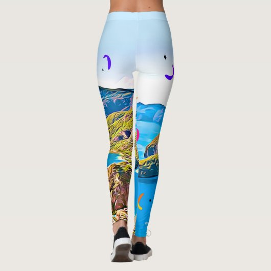 Paragliding-Leggings Leggings (Rückseite)