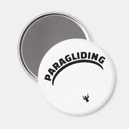 Paragliding Magnet (Vorderseite/Rückseite)