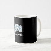 Paragliding Moon Paraglider Adventure Daredevil Kaffeetasse (VorderseiteRechts)