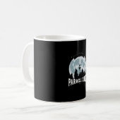 Paragliding Moon Paraglider Adventure Daredevil Kaffeetasse (Vorderseite Links)