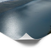 Paragliding oberhalb von Queenstown, Neuseeland Fotodruck (Ecke)