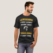 Paragliding Paraglide Paraglider T-Shirt (Vorne ganz)